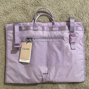 CALPAK small garment bag in orchid NWT